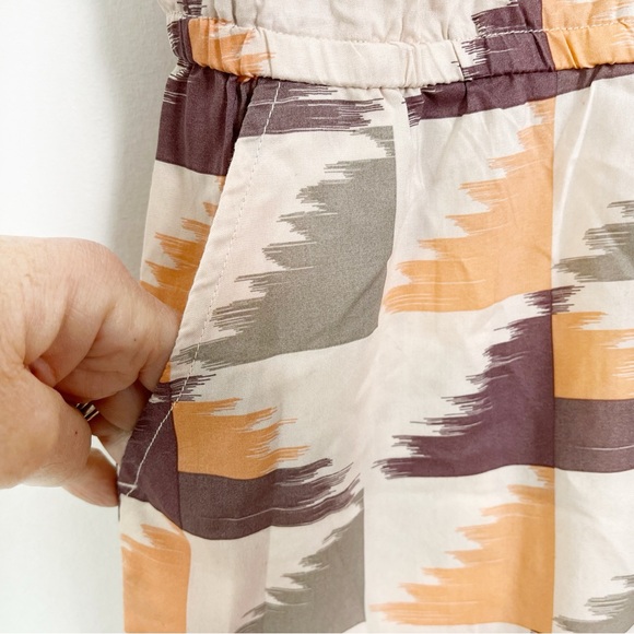 NWT PrAna‎ Franny Romper Sleeveless with Abstract Pattern Size XL - Picture 6 of 11